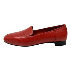 کفش زنانه سرزمین چرم کد 1678 رنگ قرمز