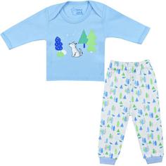 ست تی شرت و شلوار نوزادی اسپیکو مدل کاج کد 4