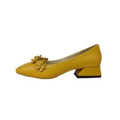 کفش زنانه مدل پردیس رنگ زرد