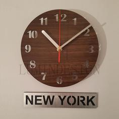 ساعت دیواری با تیکت نیویورک