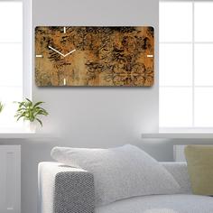 ساعت دیواری چوبی گالری چارگوش مدل RC34 مستطیل ا CHE WOODEN CLOCK RC34