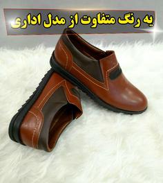 کفش اداری مجلسی مردانه_مدل کلارک ساده
