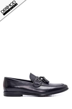 کفش رسمی مردانه سیاه برند derimod 5638393223 ا Siyah Erkek Deri Klasik Loafer