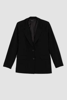 کت زنانه سیاه دیفاکتو V3392AZ22AU ا Relax Fit Blazer Ceket