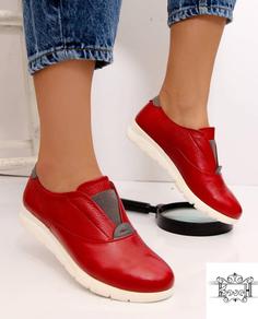 کفش چرم کاوه مدل  اکو کشی زنانه کد 090 - مشکی / 36 ا charm kaveh
