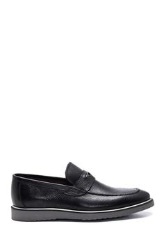 کفش رسمی مردانه سیاه برند derimod 5638372582 ا Siyah Erkek Deri Casual Loafer