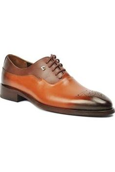 کفش رسمی مردانه قهوه ای برند pierre cardin YAGM16063 ا 465006 Erkek Deri Klasik Ayakkabı/taba/42 Numara