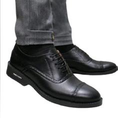 کفش رسمی مردانه برند تات رویه چرم بیاله مدل هشترک محصول پام مشهد کد 744681