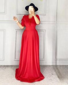 لباس مجلسی و شب ماکسی مدل بهسا - سرخابی / سایز 4- 48/50 ا Dress and long night