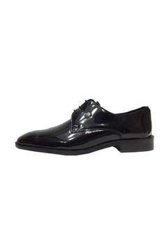 خرید اینترنتی کفش رسمی مردانه سیاه پیر کاردین 8060320237039 ا Erkek Klasik Rugan Ayakkabı 6037039 Siyah