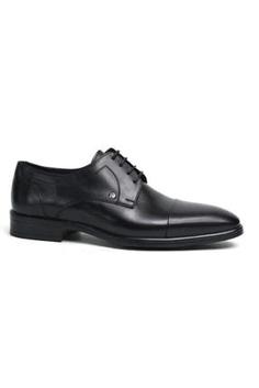 کفش رسمی مردانه سیاه برند pierre cardin 10000251 ا 120520 Siyah Kışlık Kauçuk Taban Erkek Ayakkabı
