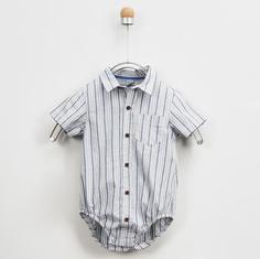 پیراهن پسرانه برند پانکو ( PANCO ) مدل پیراهن بدن نوزاد پسر 2011BB06008 - کدمحصول 267409