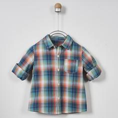 پیراهن پسرانه برند پانکو ( PANCO ) مدل پیراهن آستین بلند نوزاد پسرانه 2011BB06014 - کدمحصول 270198