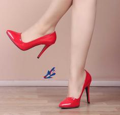 کفش پاشنه دار مجلسی زنانه (قرمز) کد 2073