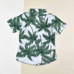 پیراهن پسرانه بچه گانه طرح هاوایی کد 2402
