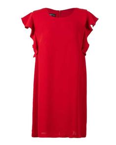 لباس مجلسي زنانه کرپ قرمز زيبو