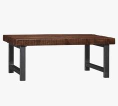 میز جلو مبلی چوب و آهن مدل MASIS H11 در دو سایز