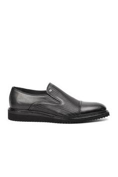 کفش رسمی مردانه سیاه برند pierre cardin XP-00000000015373 ا Siyah Hakiki Deri Erkek Günlük Ayakkabı
