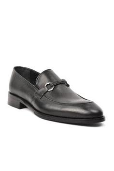 کفش رسمی مردانه سیاه برند pierre cardin WP-00000000015935 ا 4628 Siyah Hakiki Deri Erkek Günlük Ayakkabı