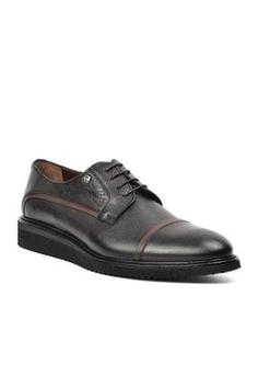 خرید اینترنتی کفش رسمی مردانه سیاه پیر کاردین P-000000000000008636 ا 1163421 Hakiki Deri Erkek Ayakkabı