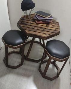 میز و صندلی چوبی روس
