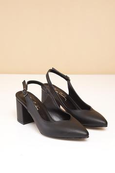 کفش زنانه مشکی برند پیر کاردین Pierre Cardin (ساخت فرانسه)