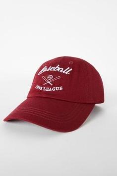 کلاه کپ زنانه قرمز برشکا 09438423 ا Sloganlı Kolej Şapka