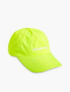 کلاه کپ زنانه زرد کوتون 1YAL47014AA160 ا Sloganlı Cap Şapka