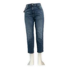 شلوار جین زنانه MOM Jeans LOOSE FIT برند GINA سایز 38 ا MOM Jeans LOOSE FIT