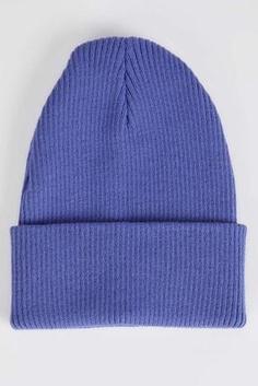 کلاه زمستانی زنانه آبی دیفاکتو R7545AZ22WN ا Kadın Basic Triko Bere