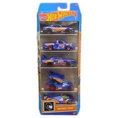 ماشین بازی هات ویلز مدل Hot Wheels Pack-5 HW RACE TEAM بسته 5 عددی