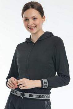 سوییشرت زنانه سیاه برند slazenger ST11WK001 ا Ruın Kadın Sweatshirt Siyah St11wk001