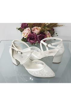 کفش استایلتو شفاف زنانه سفید برند Almera's Shoes
