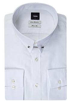 پیراهن مردانه برند دامات تویین ( DAMATTWEEN ) مدل پیراهن طرح دار ژاکارد سفید Tween Slim Fit - کدمحصول 176913