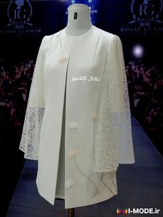 خرید مانتو عقد لاکچری شیک مدل پرنیا 2 مدل جدید کت مجلسی عروس