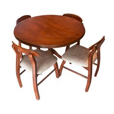 میز و صندلی ناهارخوری ۴ نفره گالری چوب آشنایی مدل ۶۵۶