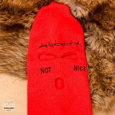 کلاه فیس طرح Not Nice