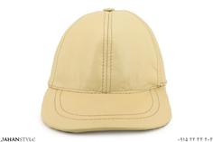 کلاه نقاب دار چرم طبیعی رنگ کرم
