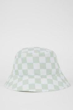 کلاه زنانه فیروزه‌ای دیفاکتو W7195AZ22SM ا Kadın Bucket Şapka