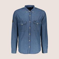 پیراهن جین آستین بلند مردانه سوپردرای ا superdry | M13S20303C11