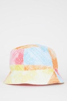 کلاه زنانه رنگارنگ دیفاکتو W8979AZ22SM ا Kadın Bucket Şapka