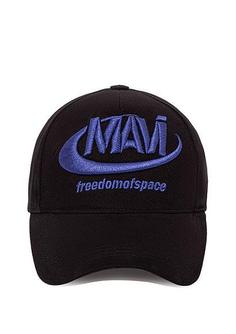 کلاه کپ زنانه سیاه ماوی ترکیه ا Freedom of Space X Mavi Logolu Siyah Şapka