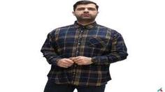 پیراهن سایز بزرگ مردانه کد محصول cla5002