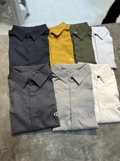 پیراهن پارچه سارینا کش اعلا در رنگ بندی جذاب - نوک مدادی / XL ا Satin Cash Shirt