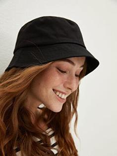 خرید اینترنتی کلاه زنانه سیاه السی وایکیکی W1EB02Z8 ا Kadın Bucket Şapka