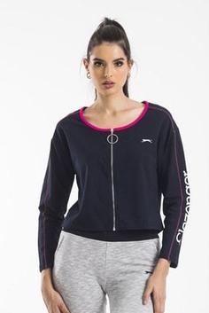 پلیور زنانه سرمه‌ای برند slazenger ST10WK013 ا Pepper Kadın Sweatshirt Lacivert St10wk013