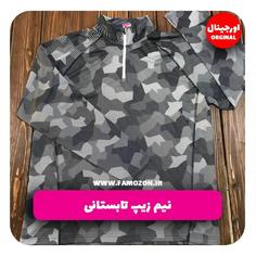 نیم زیپ طرح دار OLD NAVY اورجینال