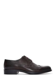 خرید اینترنتی کفش رسمی مردانه قهوه ای دریمد 22WFD6525FT ا Erkek Deri Klasik Ayakkabı