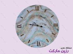 ساعت رزینی طرح سنگ مرمر کدC111 (RM)