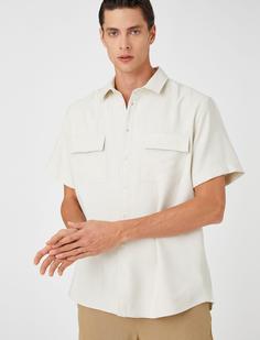 پیراهن مردانه - محصول برند کوتون ترکیه - کد محصول : koton-2SAM60434HW